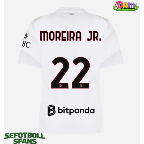 AC Milan Diego Moreira #22 Bortatröja Kvinnor 2026-27 Kortärmad